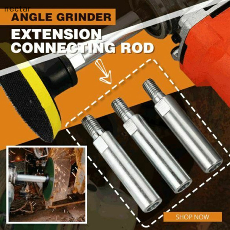 Tar เครื่องบดมุมอะแดปเตอร์ Rod Extension Rod M10 อะแดปเตอร์ Rod ขัด Accessorie N