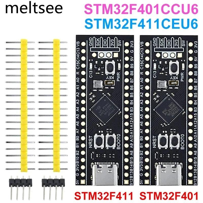 Stm32f401 STM32F411 บอร์ดพัฒนา STM32F401CCU6/CDU6 STM32F411CEU6 STM32F4 บอร์ดการเรียนรู้ 84Mhz 64KB RAM 256KB ST-LINK V2
