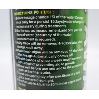 AZOO Algae Away ลดตะไคร่น้ำ ยับยั้งการเกิดสาหร่าย ในตู้ไม้น้ำ