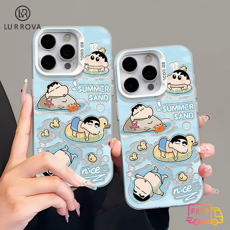Case สำหรับ OPPO A3 Pro A80 A3X A18 A79 A17 A38 A57 A60 A77S A58 A78 A98 A54 A76 A96 A16 A15 A9 2020 A5 2020 A7 A5S A12 A93 A94 A17K สระว่ายน้ำ xiaoxin กันกระแทก tpu กรณีโทรศัพท์มือถือ