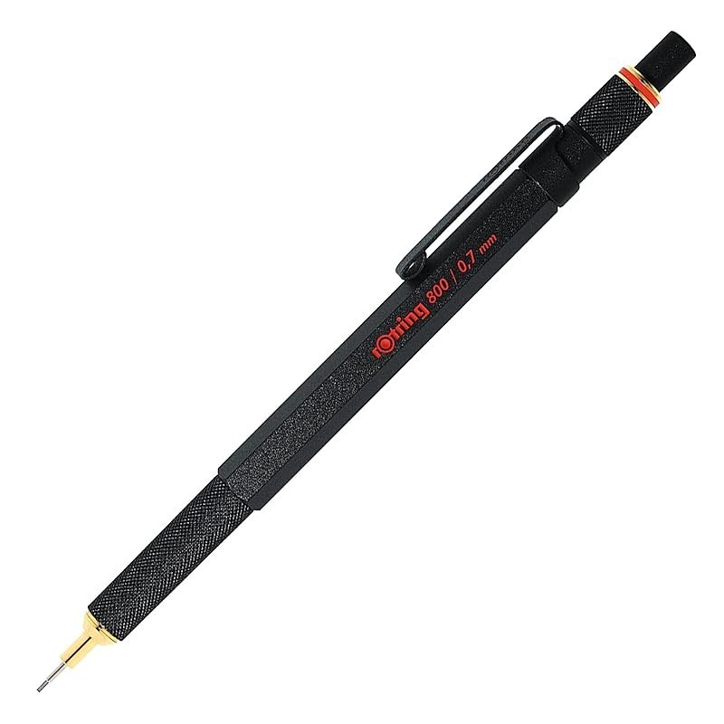 Rotring Mechanical Pencil 800 0.7mm Black 1904446 (Genuine Imported Product)