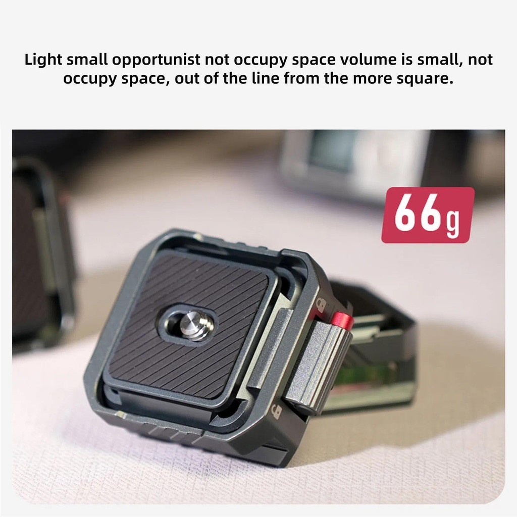 Leaplight All-Metal Arca Quick Release Kit กล้อง Quick Mount สําหรับ Dji Zhiyun Stabilizer ขาตั้งกล้องสไลด์ Rail Quick Mount ฐานหัวเข็มขัด