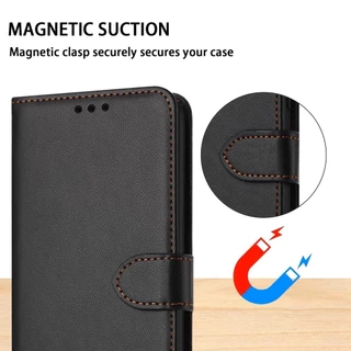 เคส กระเป๋าหนัง แถมสาย สำหรับ REALME C85 C71 C75X C75 15X 15T 15Pro C30 C33 C55 C53 C51 C63 C67 C65 C61 Note70 Note60