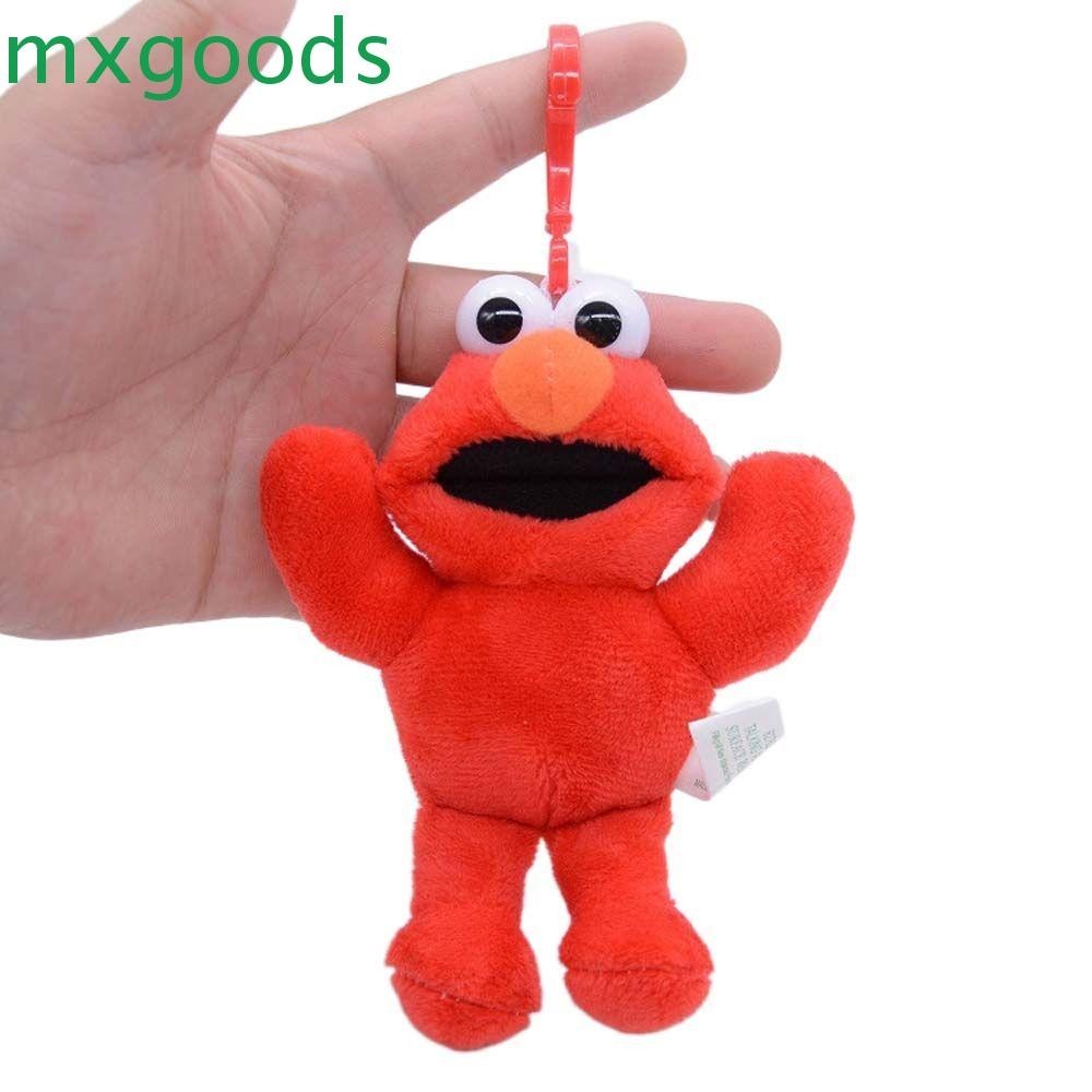 Mxgoods พวงกุญแจตุ๊กตาเด็กน่ารักของเล่นพวงกุญแจพวงกุญแจห้อยกระเป๋า เอลโม่ ตุ๊กตาของเล่น