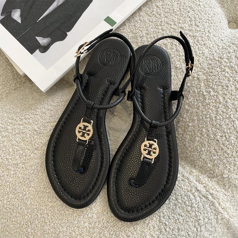 2023 ฤดูร้อนสไตล์ใหม่ Flip-Flops รองเท้าแตะผู้หญิงสวมใส่ด้านนอกรองเท้าแตะแฟชั่นสไตล์ใหม่แบน Niche All-Match แฟชั่น Herringbone Flip-