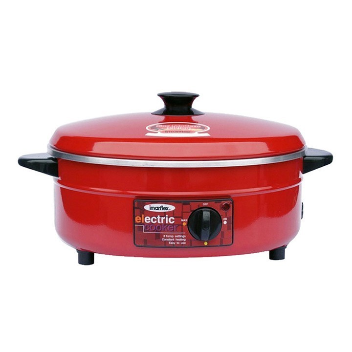 หม้อ IMARFLEX กระทะไฟฟ้า 3 ลิตร รุ่น MP-12Q