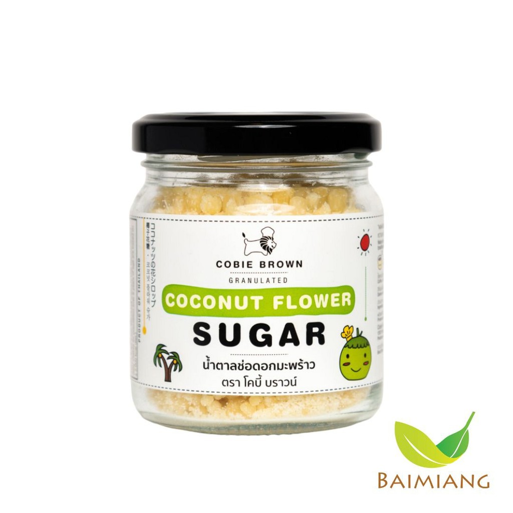 Cobie Brown น้ำตาลช่อดอกมะพร้าว แบบกระปุก ขนาด 120 กรัม (00022)