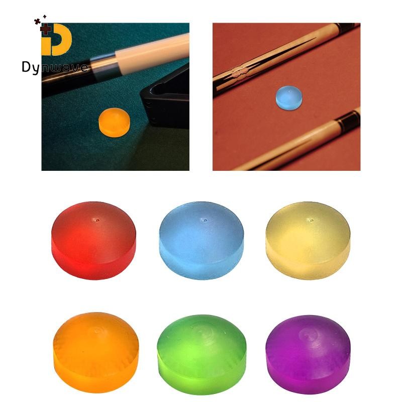 Dynwave Pool Cue Tip Break Jump Tip Pool Cue Ferrule สําหรับผู้เล่นบิลเลียดกาวบน