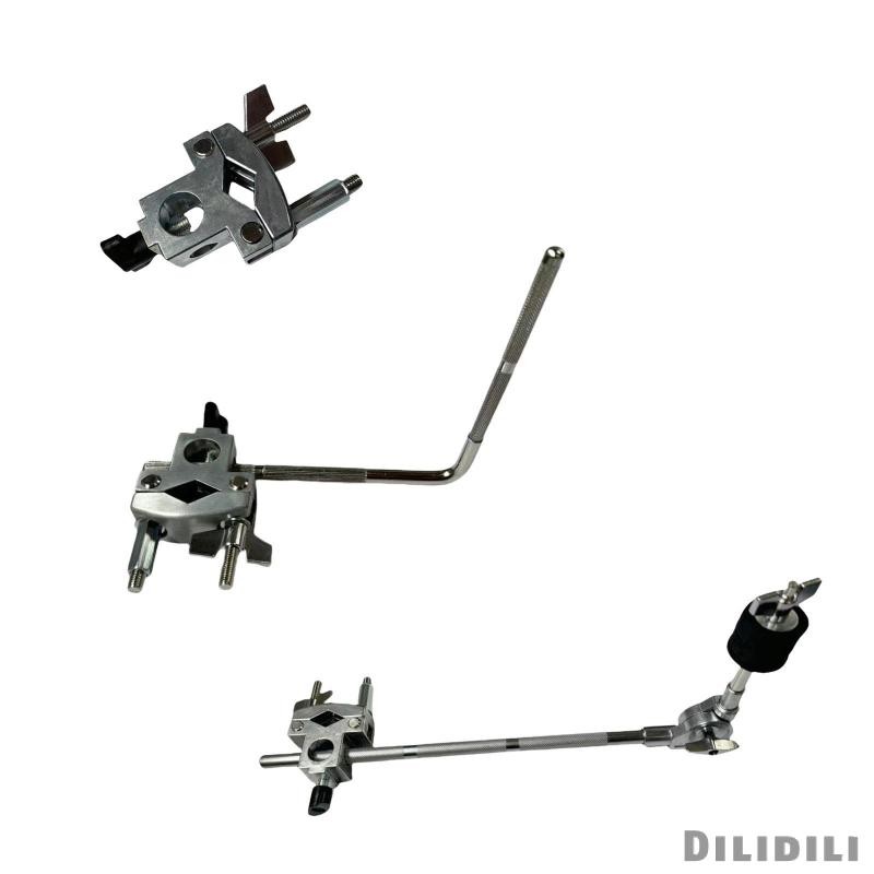 [ Drum Cymbal Extension Clamp Hardware Practice Beginners Accessories Professional Metal Training Cymbal Arm Clamp Heavy Duty