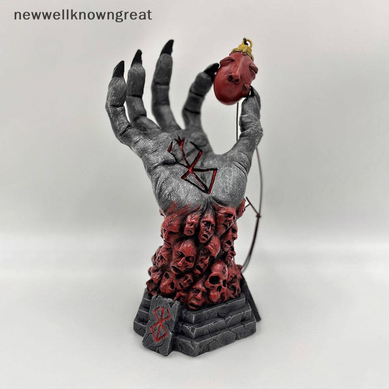 Newwellknowngreat Berserk Hand of God เรซิ่นอะนิเมะรูป Berserk Guts L Action Figure รูปสีดํา CAD