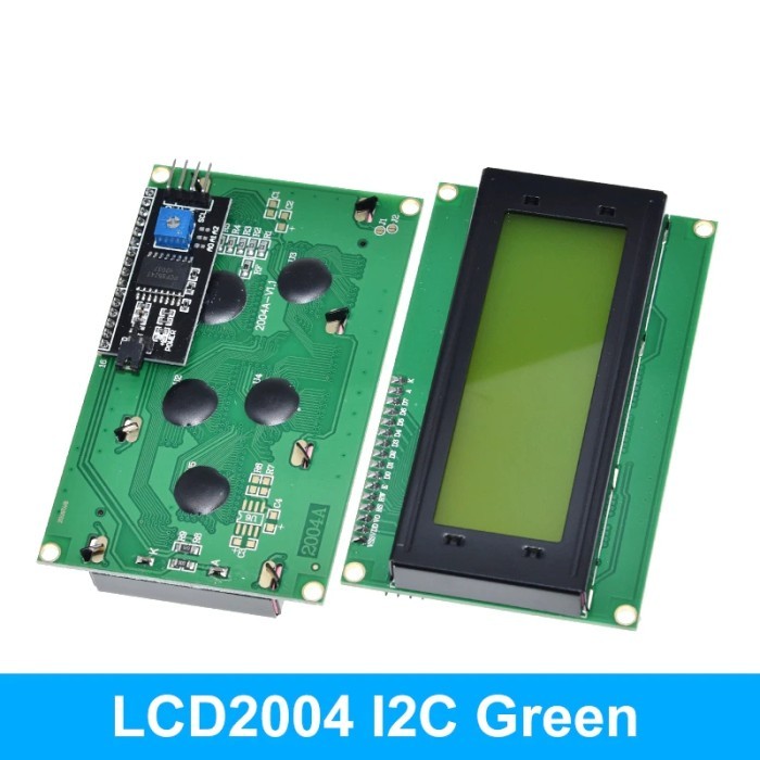 HIJAU ES99 LCD 2004 I2C IIC 20X4 LCD2004 ไฟแบ็คไลท์สีเขียวสีเหลือง
