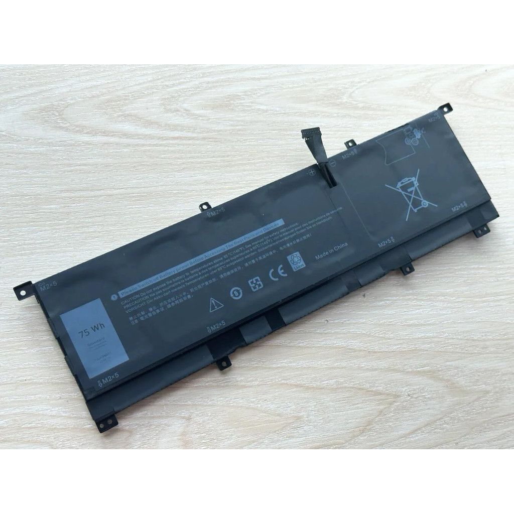8N0T7 TMFYT 0TMFYT  แบตเตอรี่แล็ปท็อป for Dell XPS 15 9575-D1805TS D1605TS P73F(DF13)  Precision 553