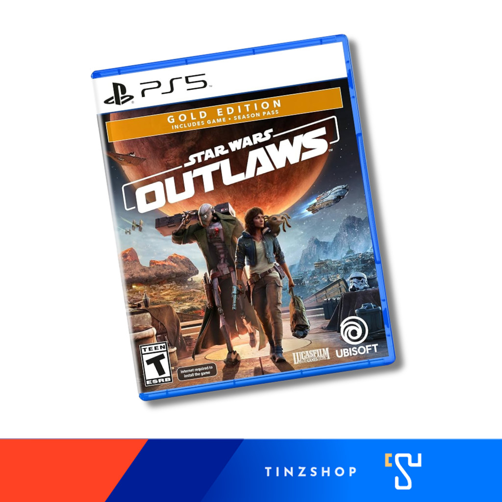 [ New Arrival ] Tinz shop Playstation 5 Game Star wars outlaws gold edition Zone3