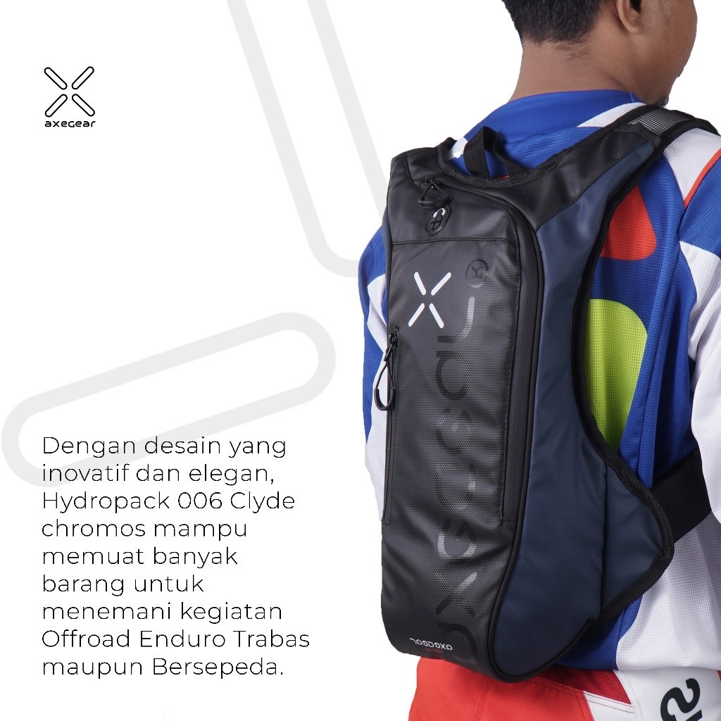 กระเป๋าเป้ AXEGEAR ENDURO HYDROPACK 06 TRAIL ราคา ถูกที่สุด ดีลบีเคเค แกลเลอรีภาพที่ 3