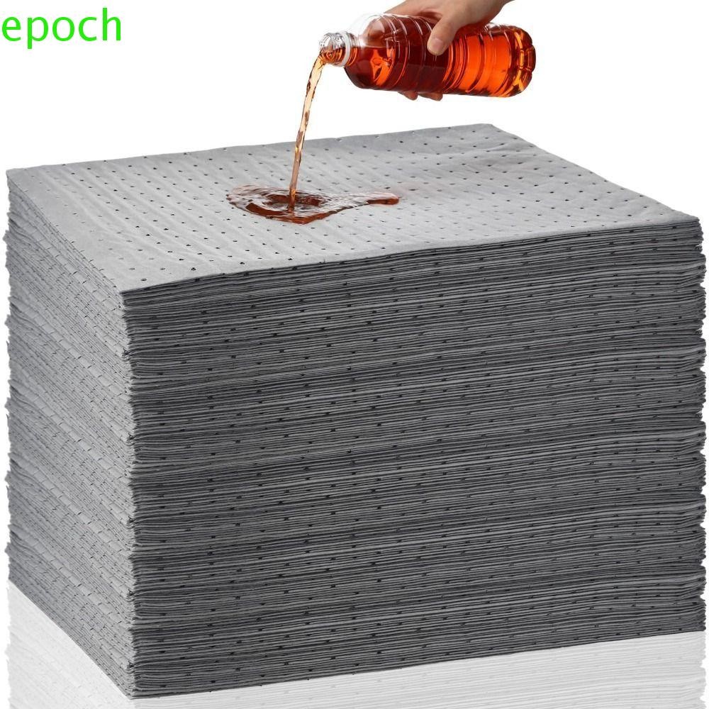 Epoch 5 ชิ้นแผ่นดูดซับน้ํามัน, 50*40 ซม.Heavy Weight Oil Spill Mat, เสื่อดูดซับทนทาน Universal Reusable Garage พรมปูพื้นดูดซับน้ํา