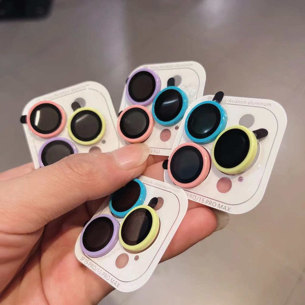 ฝาครอบเลนส์กล้อง Ceramics เหมาะสําหรับ iPhone17ProMax อุปกรณ์เสริมไร้สาย iphone16Pro ฝาครอบเลนส์กล้องไร้สาย iPhone16 15 14 13 11 Pro Max Plus อุปกรณ์เสริม