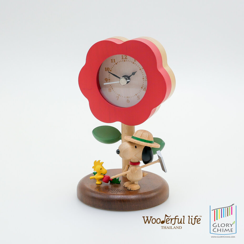 Wooderful life Snoopy นาฬิกาสนูปี้ทำสวน