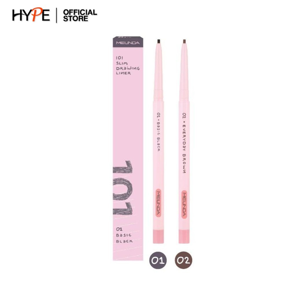 Meilinda 101 Slim Drawing Liner อายไลเนอร์ (MC3129)