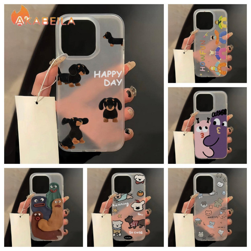 เคลือบด้าน ins TPU เคส for IPhone 11 12 13 14 15 Pro Max เคส Iphone 11 เคสไอโฟน 14 Pro Max