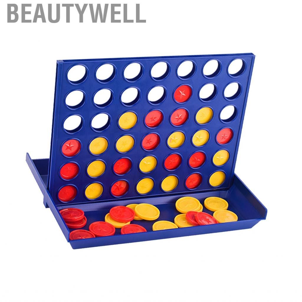 Beautywell 4 In A Row Board การศึกษาส่งเสริมเกมการเรียนรู้ทุกวัน