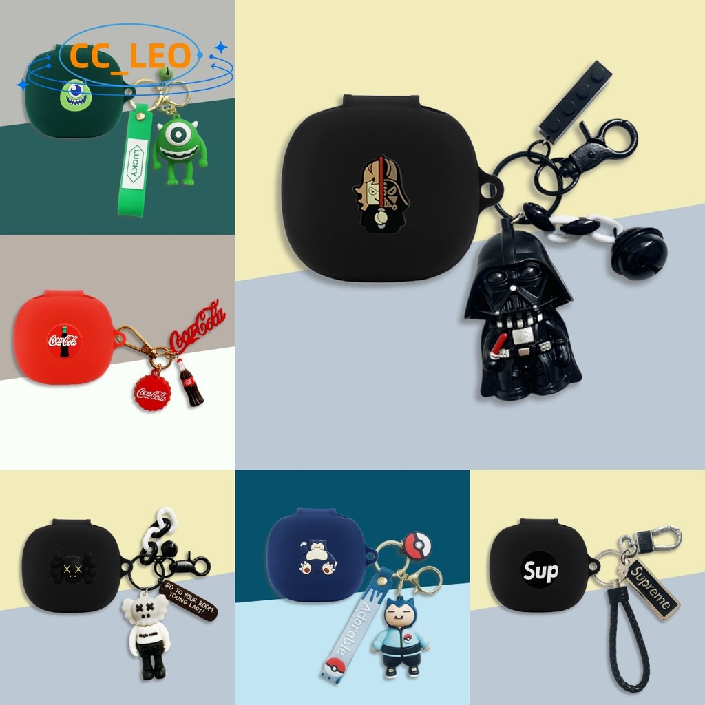 For Anker Soundcore Sport X20 Case Cartoon Pokémon Pikachu Keychain Pendant Anker Soundcore Sport X2