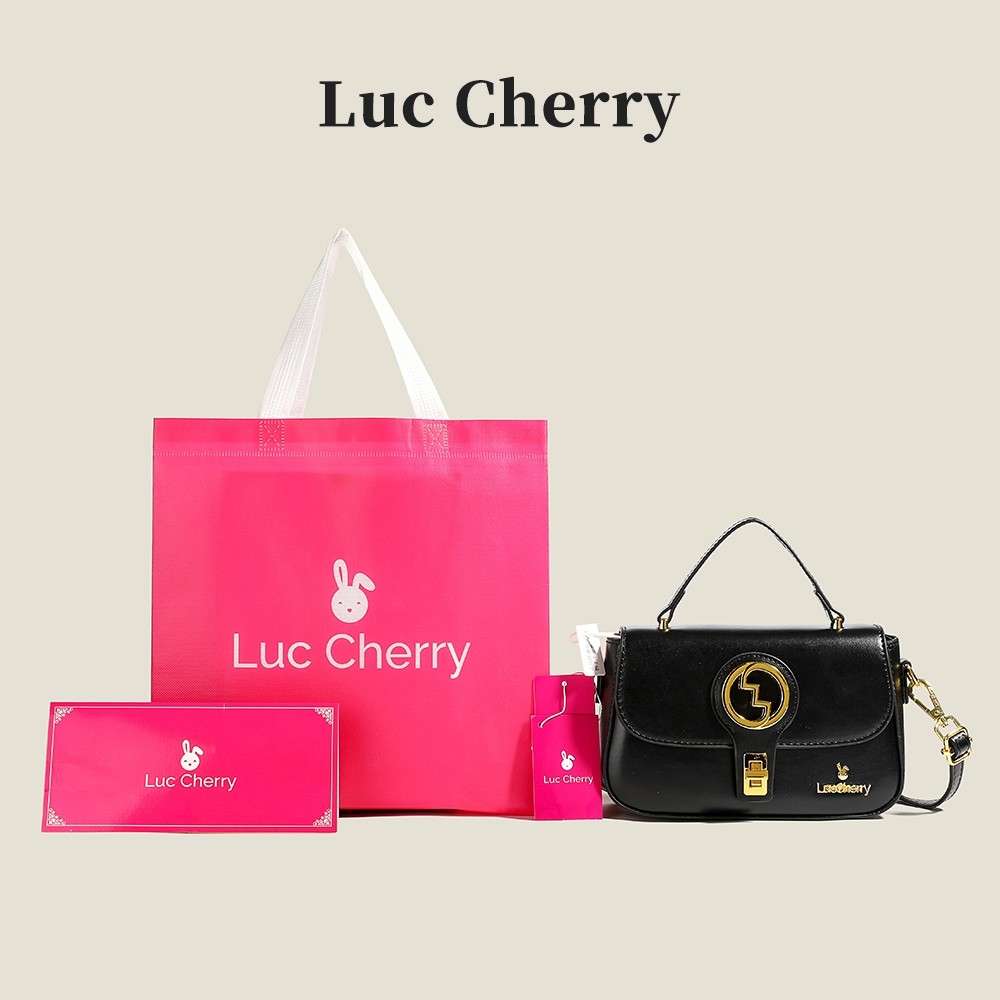 CZA YT0010 LUCCHERRY PREMIUM IMPORTED Womens SLING BAG ฟรีถุงกระดาษ + สง่างาม SLINGBAG CERTIFICATE