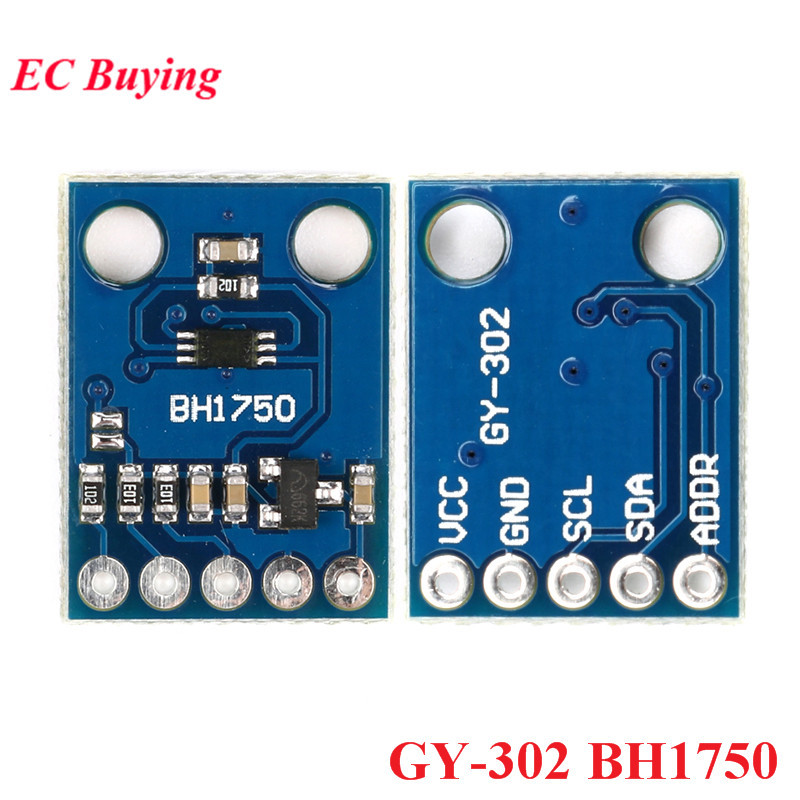 GY-302 BH1750 BH1750FVI โมดูลความสว่างความเข้มแสงสําหรับ Arduino DC 3V-5V GY302 โมดูลเซ็นเซอร์