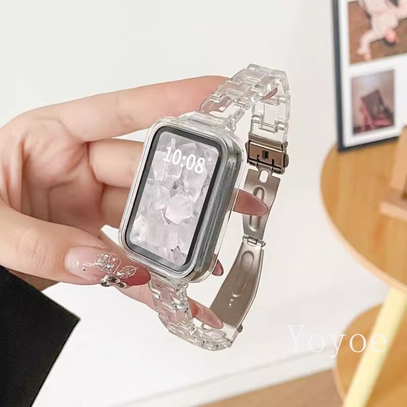 สําหรับ Xiaomi Mi Band 8 Pro 7 Pro เปลี่ยนผู้หญิงกีฬานาฬิกาสายรัดข้อมือสร้อยข้อมือนาฬิกาสําหรับ Mi Band 8Pro 7Pro