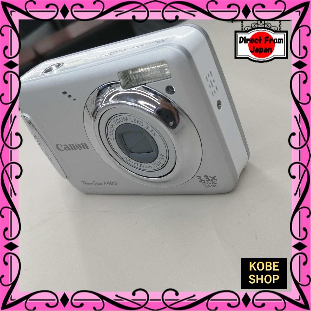 【ส่งตรงจากญี่ปุ่น】 กล้องดิจิตอล CANON A480 【สินค้ามือสอง】