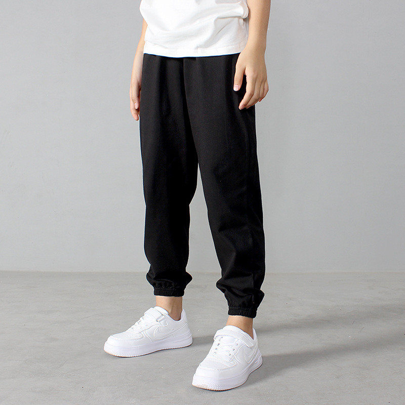 สุดฮิตใหม่ล่าสุด กางเกงขายาวเด็กชาย-เด็กหญิง กางเกงวอร์ม เนื้อผ้าใส่สบายนิ่ม 👖 - รูปที่ 2