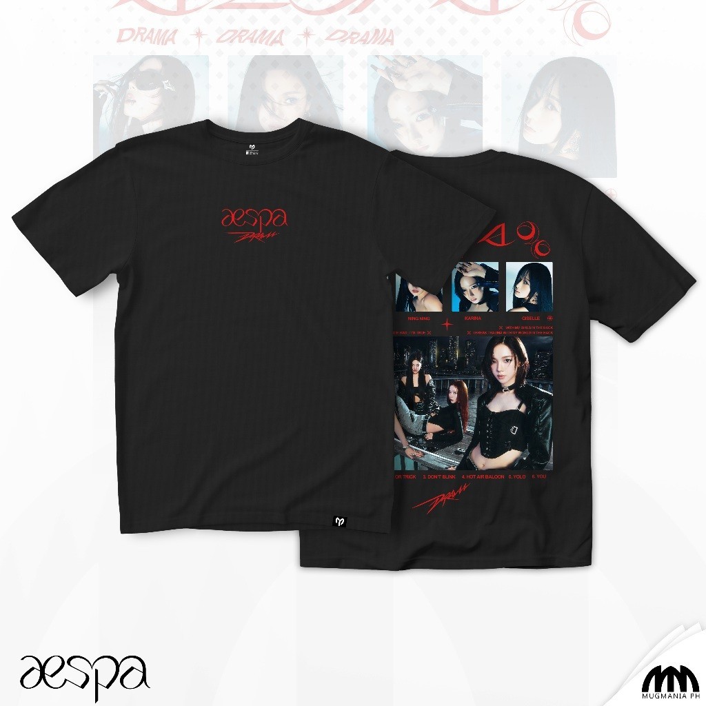 Aespa shirt - Mugmania - เสื้อยืด Aespa Members - UnisexSize S-5XL