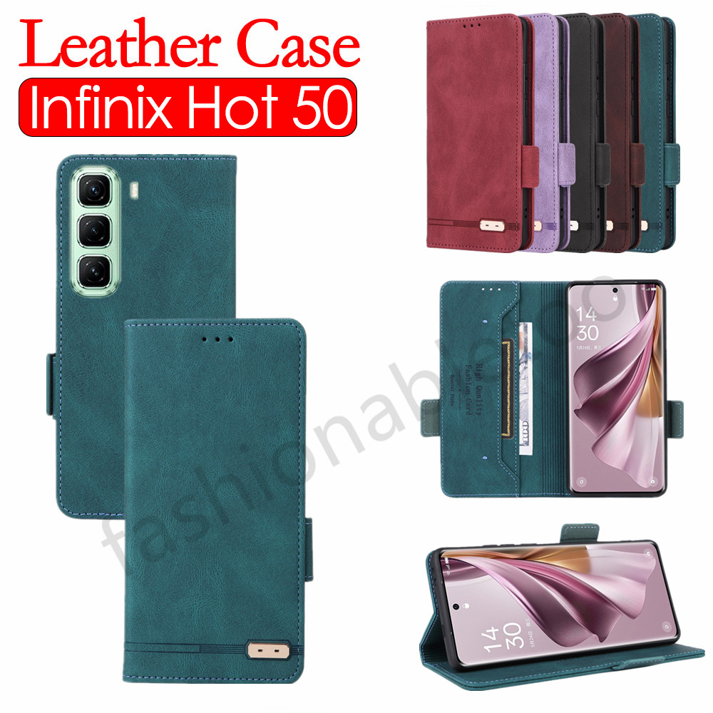 Flip หนังสําหรับ infinix Hot 50i 50i 50pro+ 50proplus 40 pro 40pro 40i Hot50i Hot50pro + Hot40pro Ho