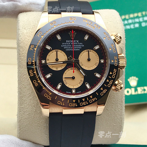 Rolex Rolex นาฬิกาผู้ชาย Little Monster116518เครื่องจักรอัตโนมัติ Daytona 18K Gold