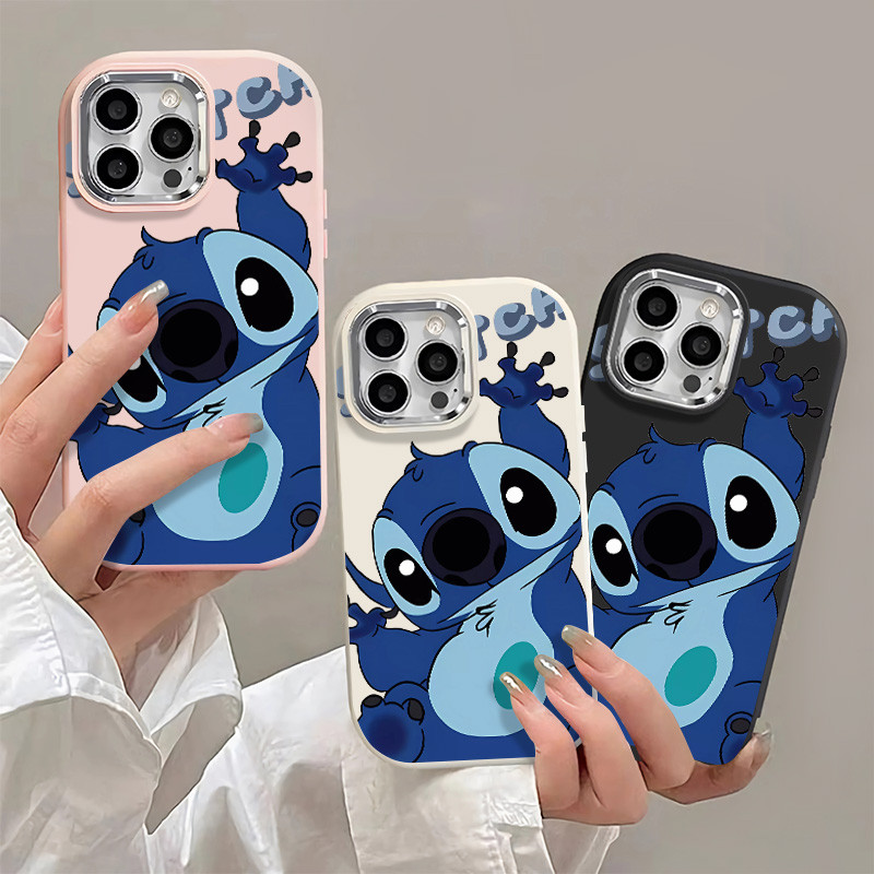 สนุกและน่ารักอวยพรเพื่อ Stitch เคสโทรศัพท์สําหรับ IPhone 15 13 11 14 12 Pro MAX 7/8 16 Plus IPhone SE2020 X XS MAX คุณภาพสูงเคสโทรศัพท์บูติก