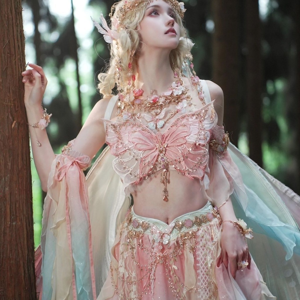 Dunhuang สไตล์บิน Han เสื้อผ้า Yujintang Hanfu หญิง Sycamore สาวตะวันตก Exotic Heavy Industry เย็บปักถักร้อย Fairy สไตล์ฤดูร้อน WH240922