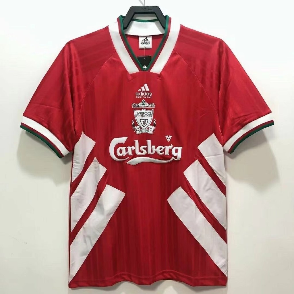 Retro Edition 1993/95 Liverpool Home Shirt เสื้อฟุตบอลและเสื้อสําหรับ S-2XL,สามารถเพิ่มชื่อและหมายเล