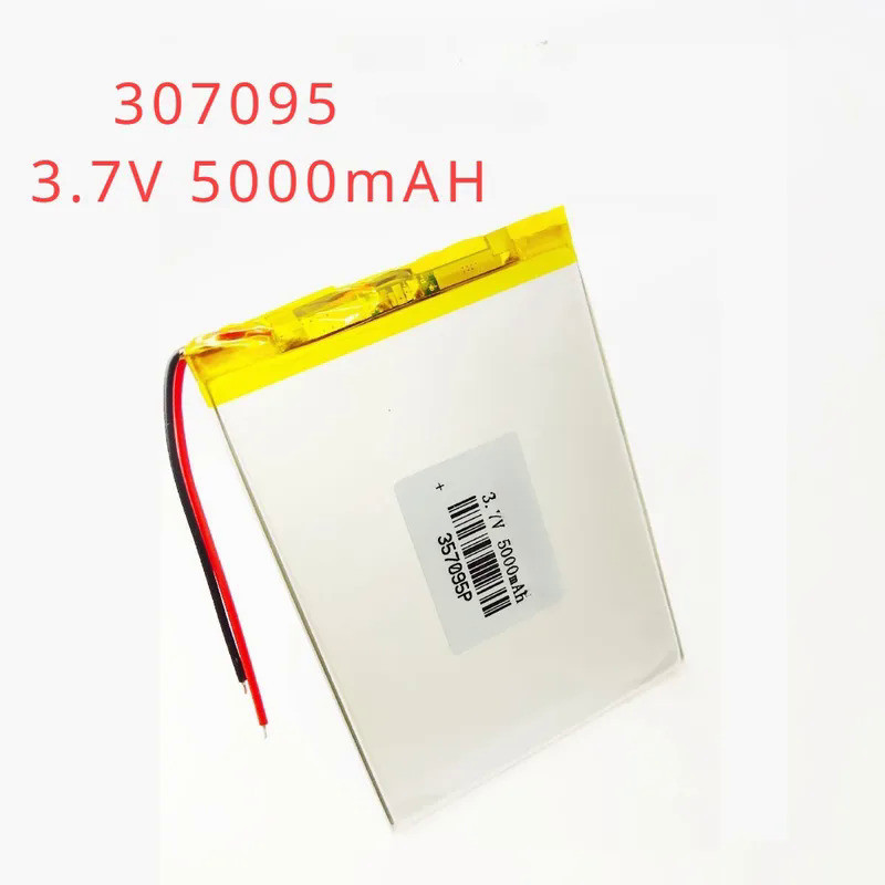 307095 3.7V 5000mah Li-ion High Current Polymer Lithium Batteries Rechargeable Battery New Date Acce