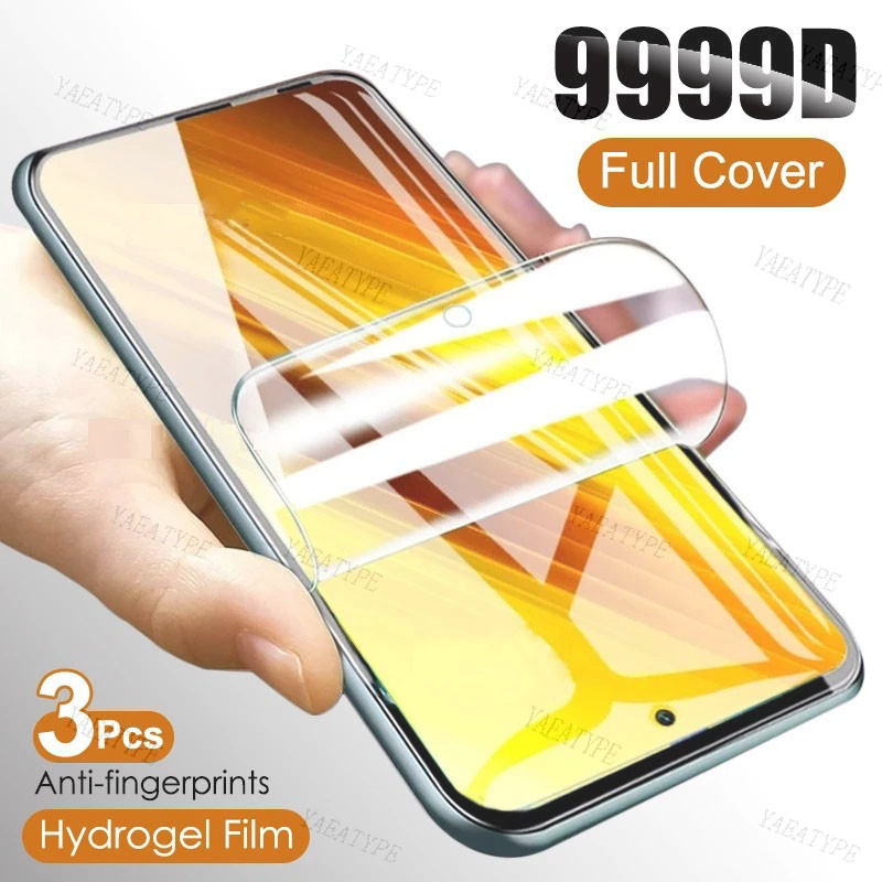 สําหรับ Honor X7a X6a X5 Plus X6b 999D Full Cover HD Clear Soft Hydrogel ฟิล์มสําหรับ Honor X9b X9a 