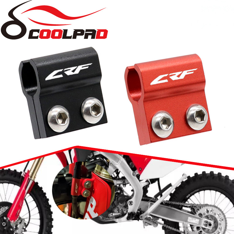 Yแหวนรัดสายยางยึดสายเบรกหน้ารถมอเตอร์ไซค์แรลลี่ CRF250L CRF300L สำหรับ Honda CRF 450 250 r/l/x/rx 15