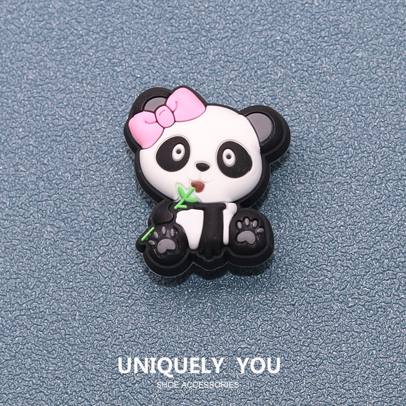 jibbitz crocs Panda series charm crocs เกาหลี crocs jibbitz jibbitz crocs ของแทั