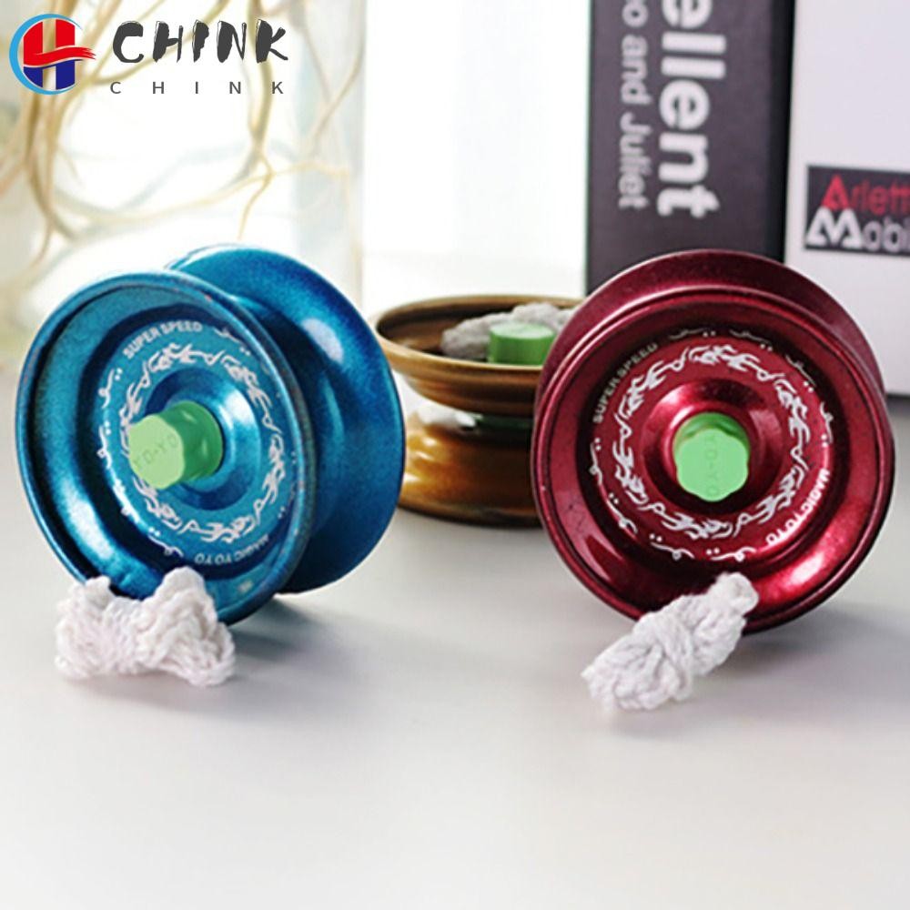 Chink 1A Yoyo Ball, ของเล่นโยโย่โลหะผสมเริ่มต้น, คุณภาพสูง Anti Drop ความเข้มข้นทนทาน Dead Sleep Yoyo