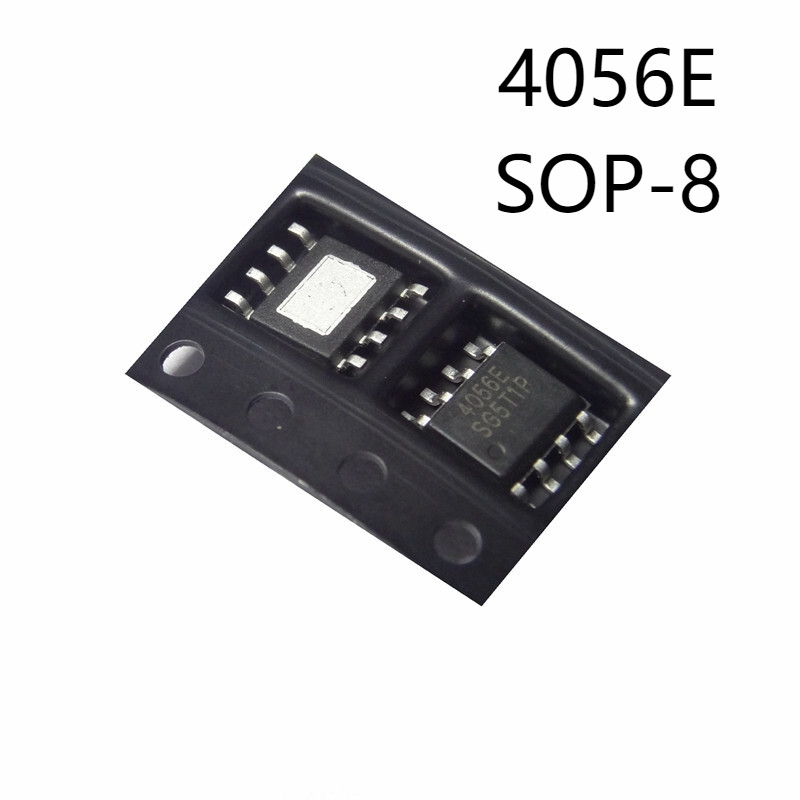 Tp4056e ชิป 4056E แพทช์ SOP8 1A เครื่องชาร์จแบตเตอรี่ลิเธียมไอออนเชิงเส้นชิป IC