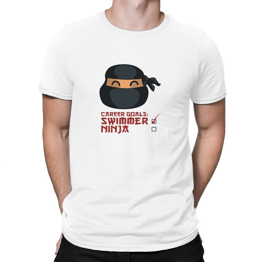 เสื้อยืดอาชีพ Goals Swimmer Ninja