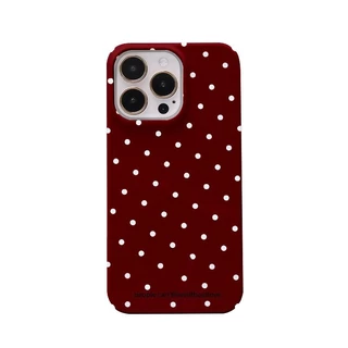 จุดสีแดงเข้ากันได้สำหรับ IPhone16 15 14 13 12 11 PRO MAX x XR XS MAX 8 7 6วินาทีบวก SE 2020สดใสก๋วยเตี๋ยวสี่ขนมปังป้องกันกล้องกันกระแทกปกหลังกรณีโทรศัพท์ axyv