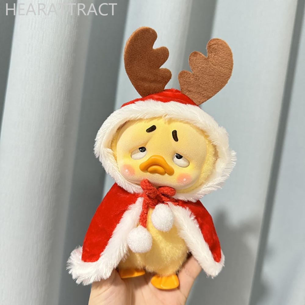 Hearattract (เฉพาะเสื้อผ้า) สําหรับ Annoying Duck for Upset Duck Plush Series เสื้อผ้าเด็กอุปกรณ์เสริมเป็ดสีเหลืองขนาดเล็กตุ๊กตาเสื้อผ้า G6V8