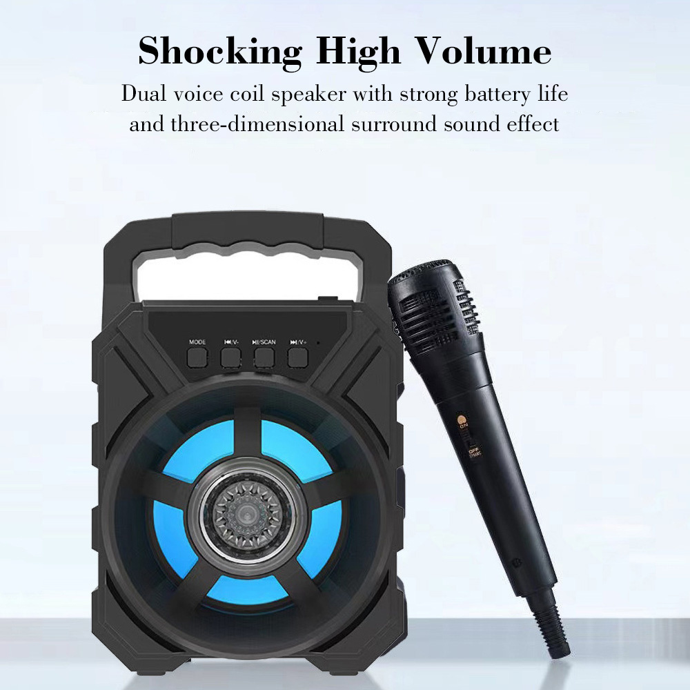 3 นิ้ว จัดหนัก พลังเสียงเต็มๆ!!!ลำโพงบลูทูธ ไฟLED GTS-1345/GTS-1360/GTS1346 /GTS1372เสียงดี เบสหนัก 