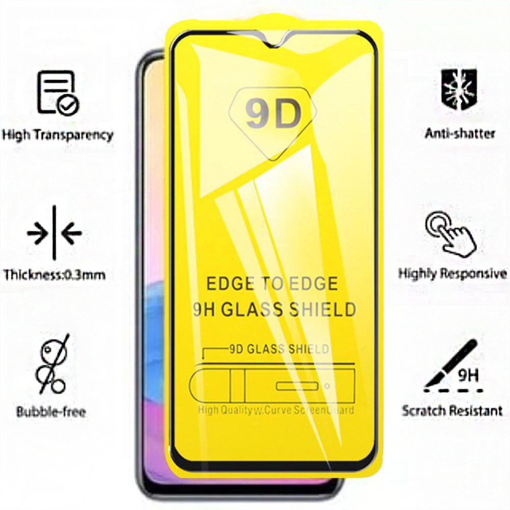 กระจกนิรภัยกาว 9HสําหรับRealme C63 C65 หมายเหตุ 60 C51 C55 C25 C53 C33 C30 C11 2021 C12 C25Y C25 C21