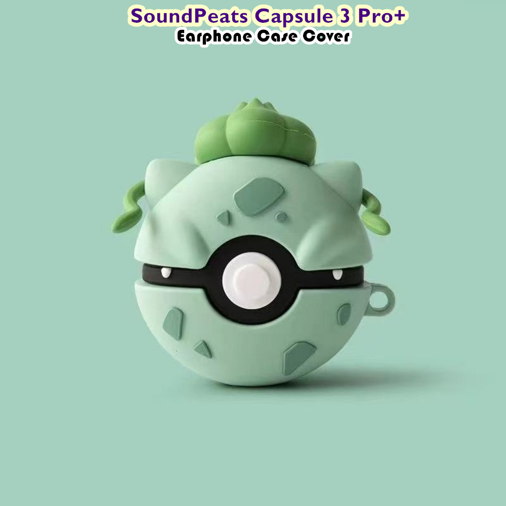 Trend Frontfor SoundPeats Capsule 3 Pro+ Case Casing Soft Silicone Trend Headphone Case Cover NO.3