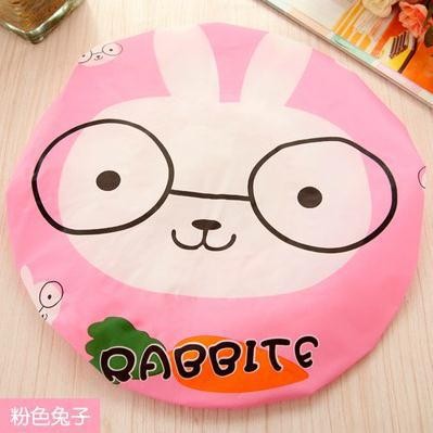 หมวกอาบน้ำ กันน้ำกันผมเปียก - วัสดุ EVA คุณภาพดี ใส่สบาย (เลือกลายได้) G2874 - รูปที่ 7