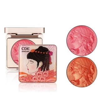 CDE บลัชออน ไฮไลท์ บลัชออนเนื้อฉ่ำวาว เม็ดสีแน่น สีชัด ติดทน กันน้ำ ชิมเมอร์ (ใหม่/แท้)พร้อมส่งจากไทย